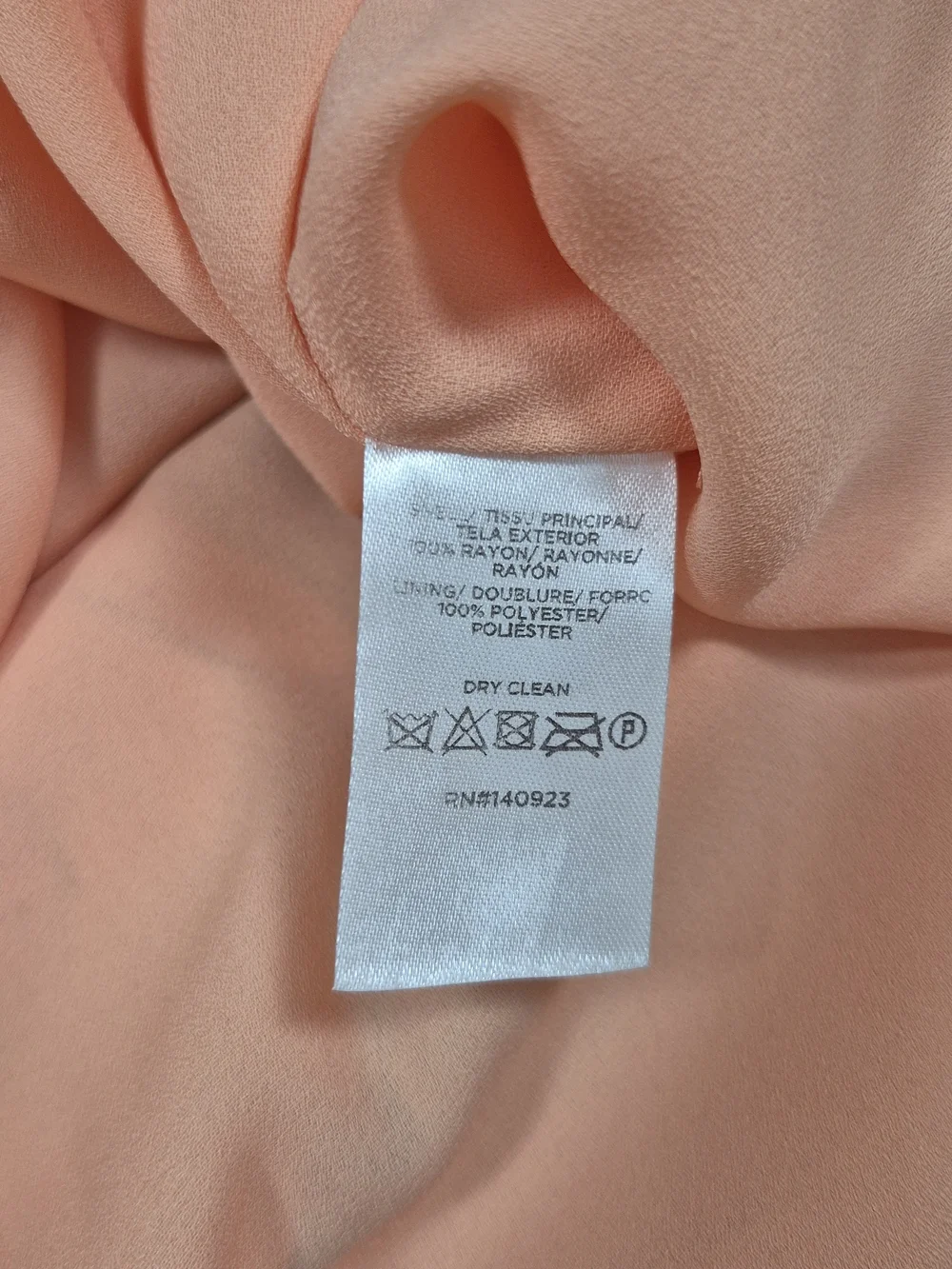 LOFT Orange Citrus Print Puff Sleeve Blouse Peach Rayon Size S